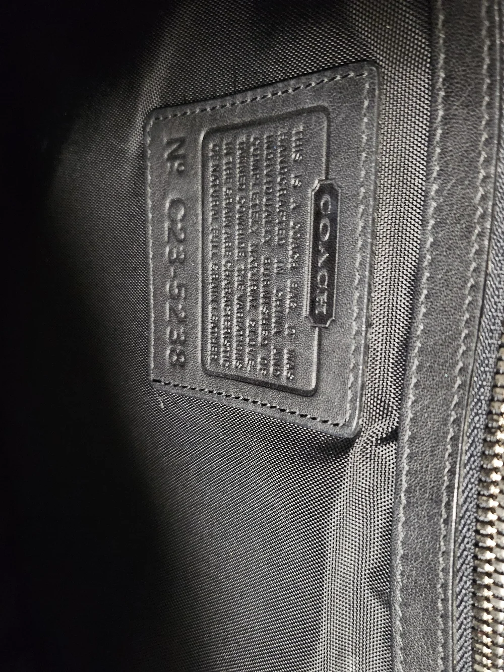 Vtg Coach Briefcase H23-5238 Black Leather Buckle Laptop Bag Clean